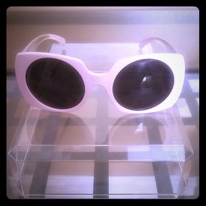 Italian made: Pink & Clear Sunglasses